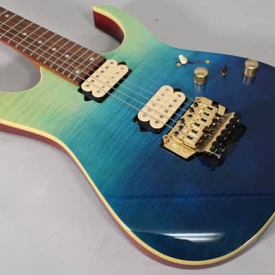 Ibanez RG421HPFM-BRG Blue Reef Gradation image 7