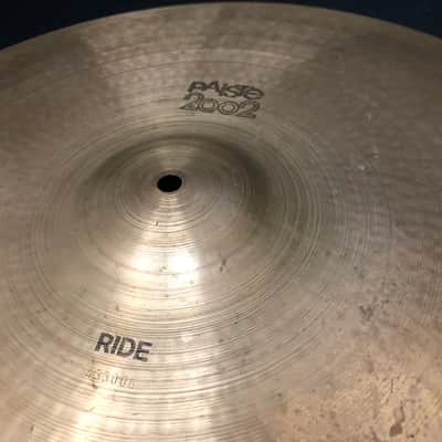Vintage Paiste 20" 2002 Black Label Ride - Approx: 2092g image 2