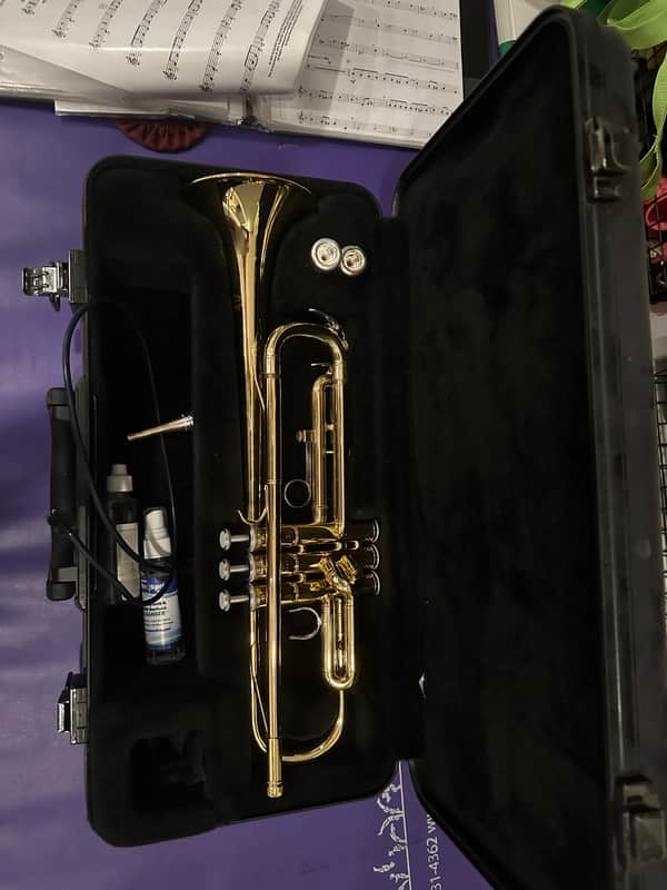 Yamaha YTR-200ADII Advantage Standard Bb Trumpet 2010s - Brass image 1