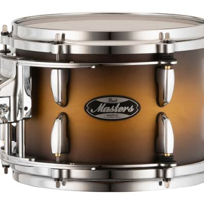 Pearl Masters Maple 10x8" Matte Olive Burst Premium Lacquer #831 Rack Tom Tom Drum w/GyroLock | WorldShip | NEW | Authorized Dealer image 1