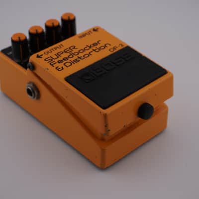 Boss DF-2 Super Feedbacker and Distortion w/ Box - 1987 - Orange image 10