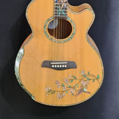 Blueberry NEW IN STOCK Handmade Acoustic Guitar Grand  Concert image 14