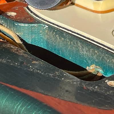 Rare! John Frusciante! Fender Jaguar 1965 - Ocean Turquoise image 18