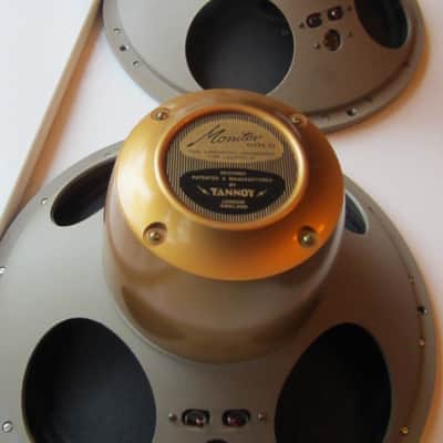 Tannoy Monitor Gold 12" Dual Concentric LSU/HF/12/8 1966 Gold image 2