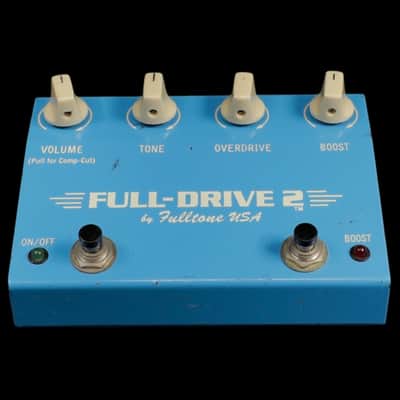 Fulltone Full Drive 2 Overdrive Pedal - Blue USA EDITION image 2