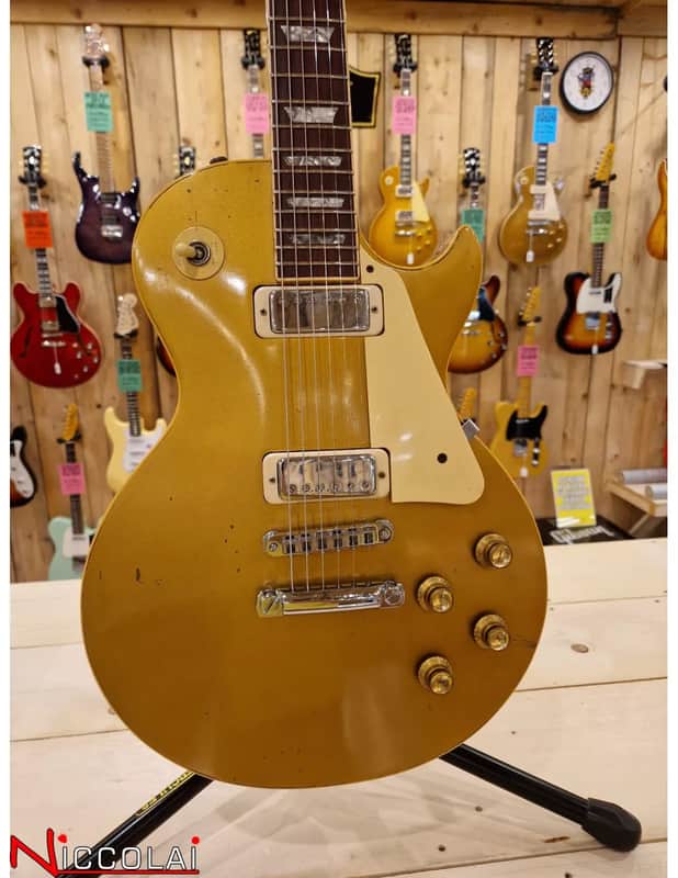 Gibson 1975 Les Paul Deluxe Goldtop image 1
