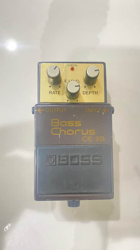 Boss CE-2B Bass Chorus (Green Label) 1987 - 1989 - Brown image 1