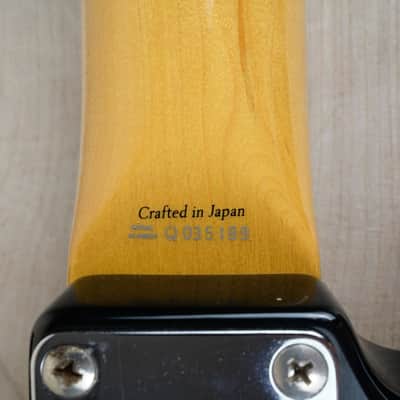 Fender ST62-60US Stratocaster Reissue CIJ 2004 Black Kanda Order Series USA Vintage PUs Japan w/ Bag image 17