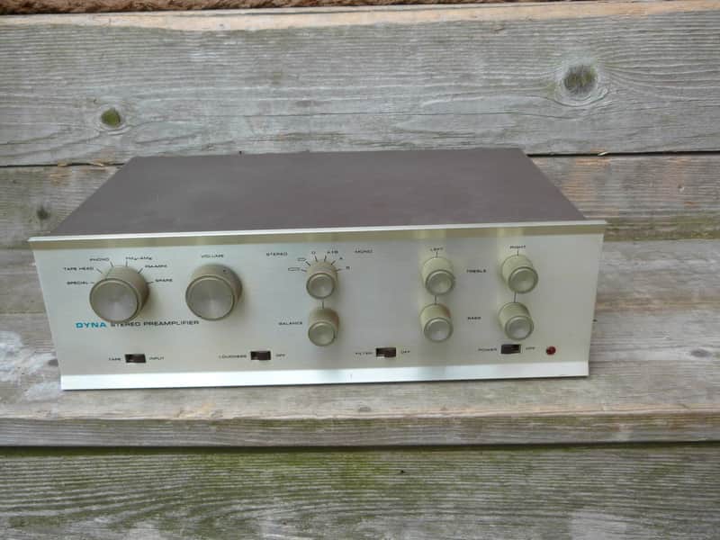 Dynaco PAS 2 pas 3 stereo tube preamplifier preamp image 1