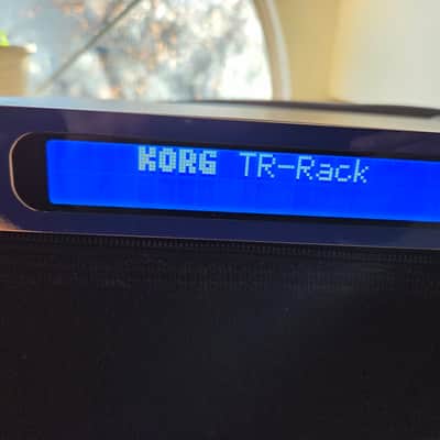 Korg Trinity TR Rackmount 32-Voice Polyphonic Workstation 1998 - Blue Reface Mod