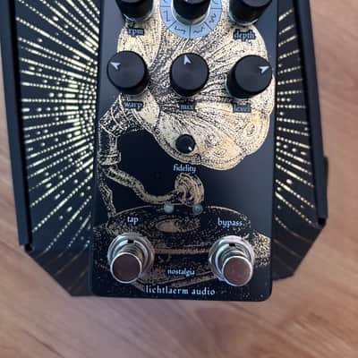 Lichtlaerm Audio Nostalgia LoFi Modulator - Chorus Vibrato Tape Warble Memory blur 2025 - Black image 1