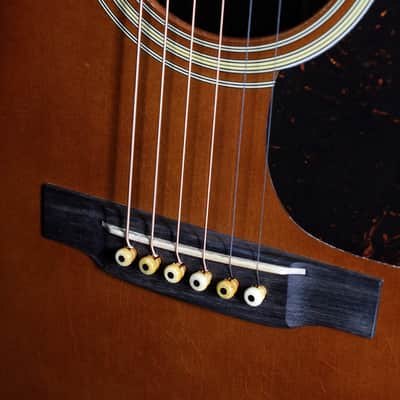Martin Custom Shop D-28 Authentic 1937 Ambertone Stage 1 Aging image 23