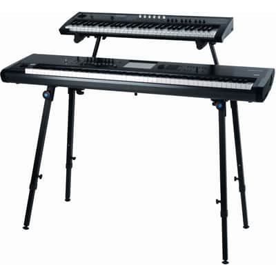 Quiklok WS421 Height-Adjustable, Foldable Keyboard/Mixer Stand image 3