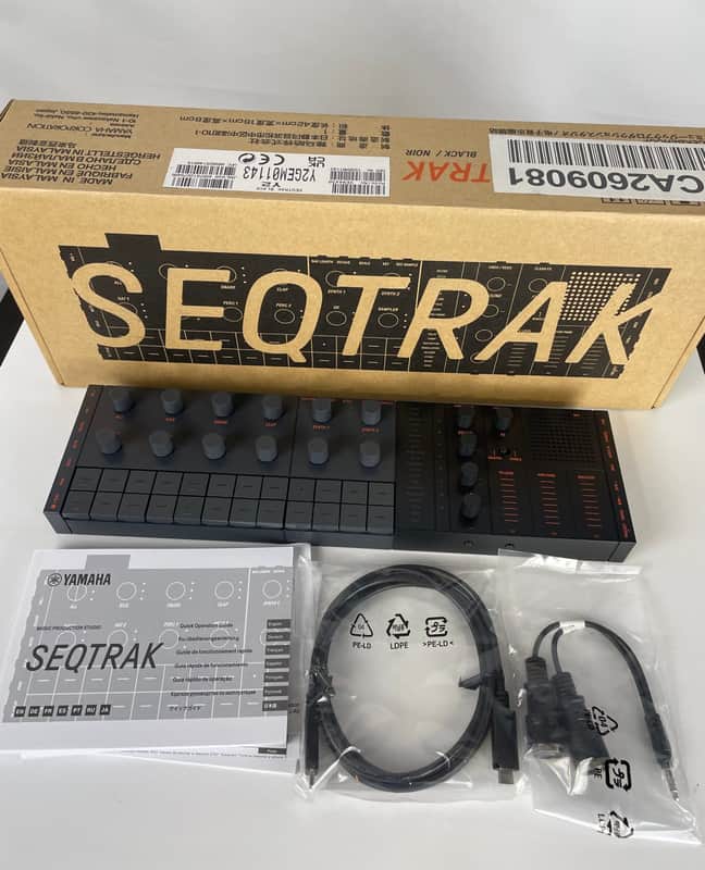 Yamaha SEQTRAK Mobile Music Ideastation, Black/Orange image 1