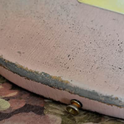 Fender American Stratocaster Heavy Relic Shell Pink Eric Johnson Pups Maple Neck image 16
