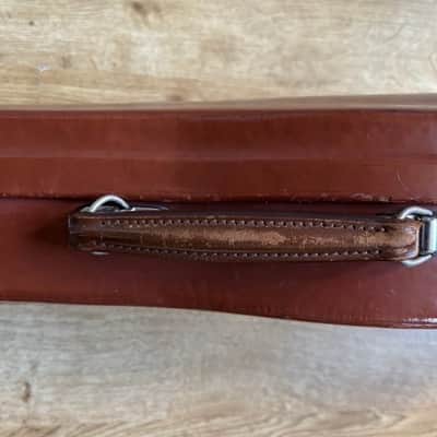 Genuine Leather violin case 4/4  1960-80’s  - Genuine leather image 15