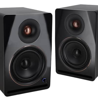 (2) Rockville APM8B v2 8" Powered Studio Monitors w/USB/Bluetooth+36" Stands image 8