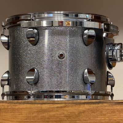 Premier Elite Maple 12" Gunmetal Sparkle Rack Tom 9x12 image 5