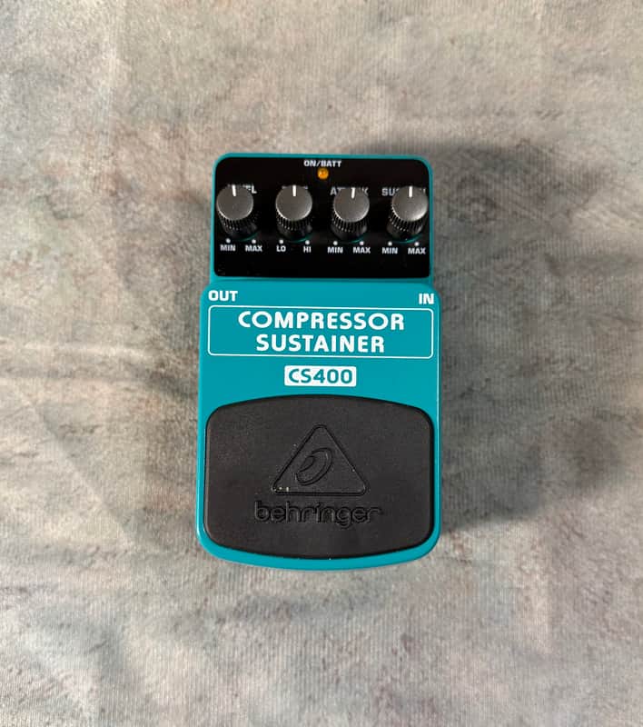Behringer CS400 Compressor Sustainer Pedal