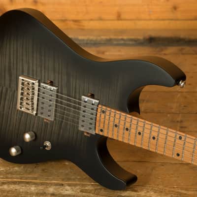 Schecter C-1 Standard Plus - Roasted Maple - Transparent Black Burst image 5