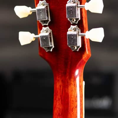 Gibson Custom Shop 1958 Les Paul Standard Reissue - VOS Iced Tea Burst with Brown/Pink Lifton Reissue 5-Latch Case - Used image 7
