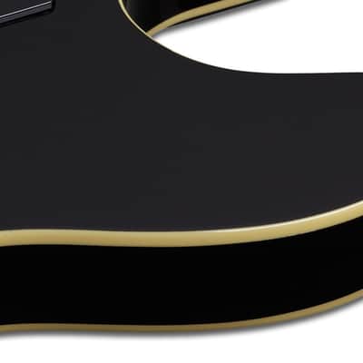 Schecter PT Electric Guitar. Gloss Black (BLK) image 6