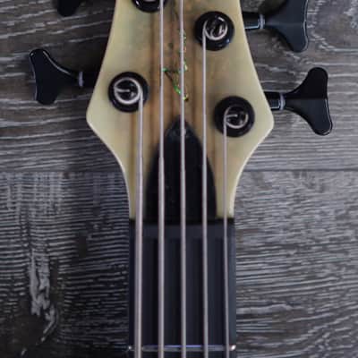 AIO S8-5 5-String Bass Guitar - White Burst 004 image 5