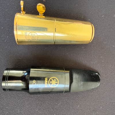 Yamaha 4C Tenor Sax Mouthpiece + ligature & cap image 3