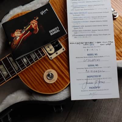 Gibson Lespaul Slash Signature AFD 2010 Amber AAA image 12