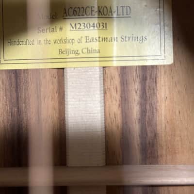 Eastman AC622CE-KOA-LTD 2023 - gloss image 9