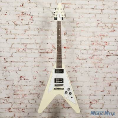 Gibson 70s Flying V - Classic White Electric Guitar image 2