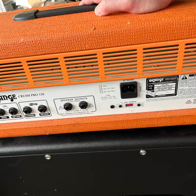 Orange Crush Pro 120 2-Channel 120-Watt Guitar Amp Head 2013 - 2023 - Orange image 3