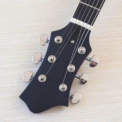 Metallic Purple Custom Handmade Electric Guitar, Okoume Wood Body, Maple Neck, Rosewood 24 Frets Fingerboard image 8