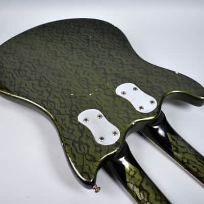 1966 Mosrite Double Neck 6/12 Rare 1 of 1 Custom Snake Skin w/OHSC image 14