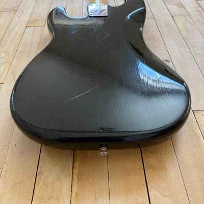 Fender Precision Bass with Rosewood Fretboard 1973 - Black image 7