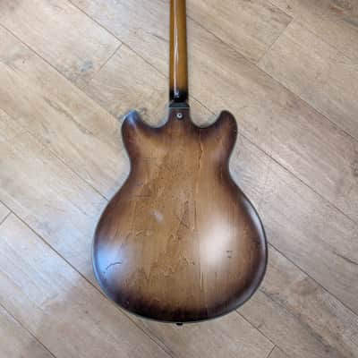 Ibanez ASV10AL-TCL Artcore Vintage with Rosewood Fretboard Left-Handed 2017 - Tobacco Burst image 5