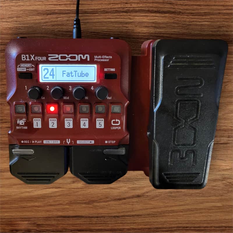 Zoom B1X Four 2019 - Present - Red image 1