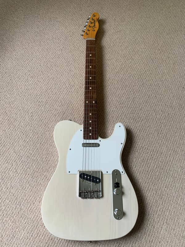 Fender Artist Series Jimmy Page Mirror Telecaster with Rosewood Fretboard 2019 - White Blonde