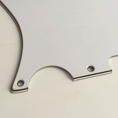 4-Ply Lefty White / Pearl Back Relic Esquire Pickguard Telecaster For ‘69 Fender Tele Left Handed image 2