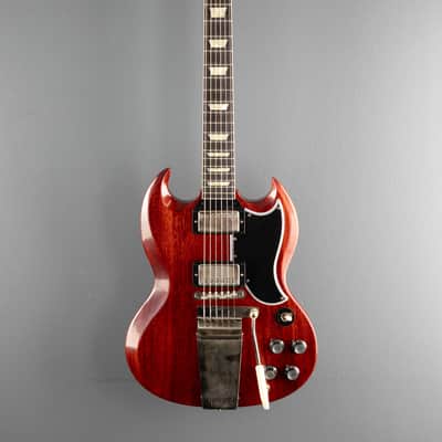 Gibson Custom Shop 1964 SG Standard Reissue w/Maestro Vibrola - VOS Cherry Red image 3