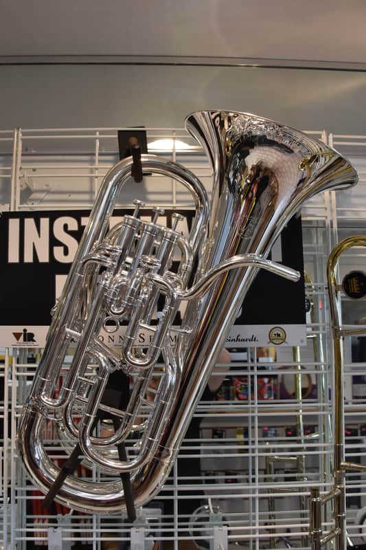 John Packer JP274SMKII Compensating Euphonium in Silver, Like New in Excellent Shape with Second Dennis Wick Mouthpiece image 1