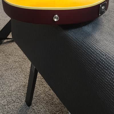 Vintage V100 Icon Peter Green Greenie Les Paul style LP - Lemon Drop image 14