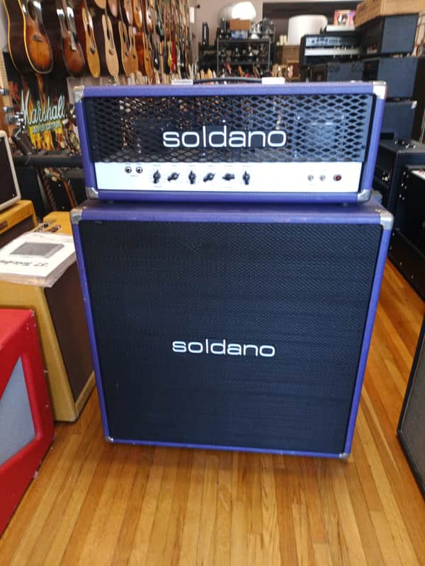 Soldano Hot Rod 50- Purple # 50-0046(Demo) early! Head Only! image 1