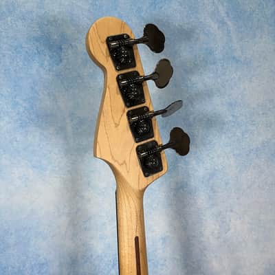2010 Fender Japan AJB Aerodyne Jazz Bass Old Candy Apple Red, MIJ image 13