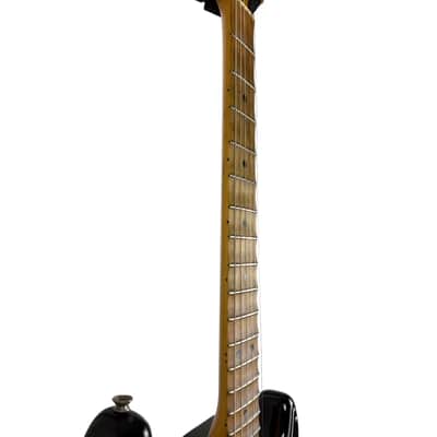 Greco SE450 Scalloped Stratocaster 1980 - Black image 8