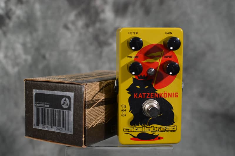 Catalinbread Katzenkonig Fuzz Distortion Pedal w Box & FAST Same