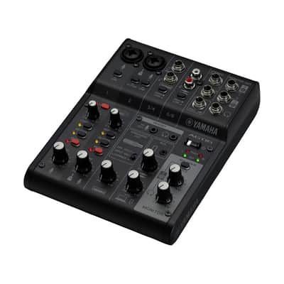 Yamaha AG06MK2 6-Channel Live Streaming USB Audio Interface Mixer, Black image 3