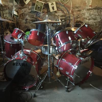 Tama Superstar 1980s - Cherry Wine image 1