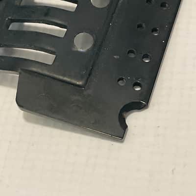 2000's Japan Jackson Licensed JT-580LP Floyd Rose Tremolo Bridge Black Base Plate image 7