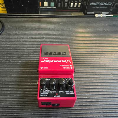 Boss VO-1 Vocoder 2016  Red Guitar pedal //ARMENS// image 1